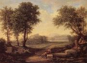 Johann Christian Reinhart An Ideal Landscape china oil painting artist